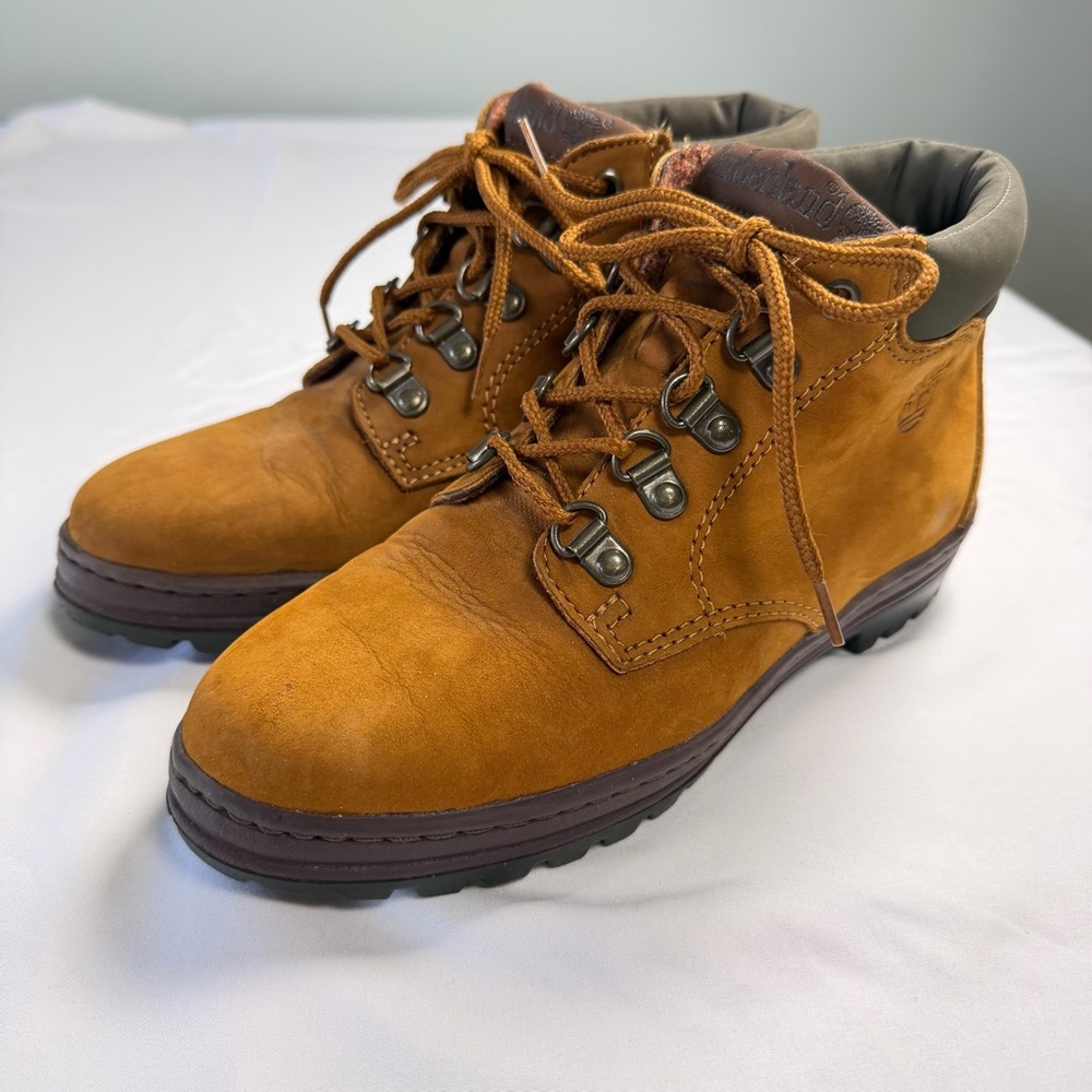 Timberland Women's Brown‎ Lace Up Nubuck Hiking Boots